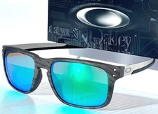 NEW Oakley HOLBROOK MIX Woodgrain w POLARIZED Galaxy JADE Lens Sunglass 9384