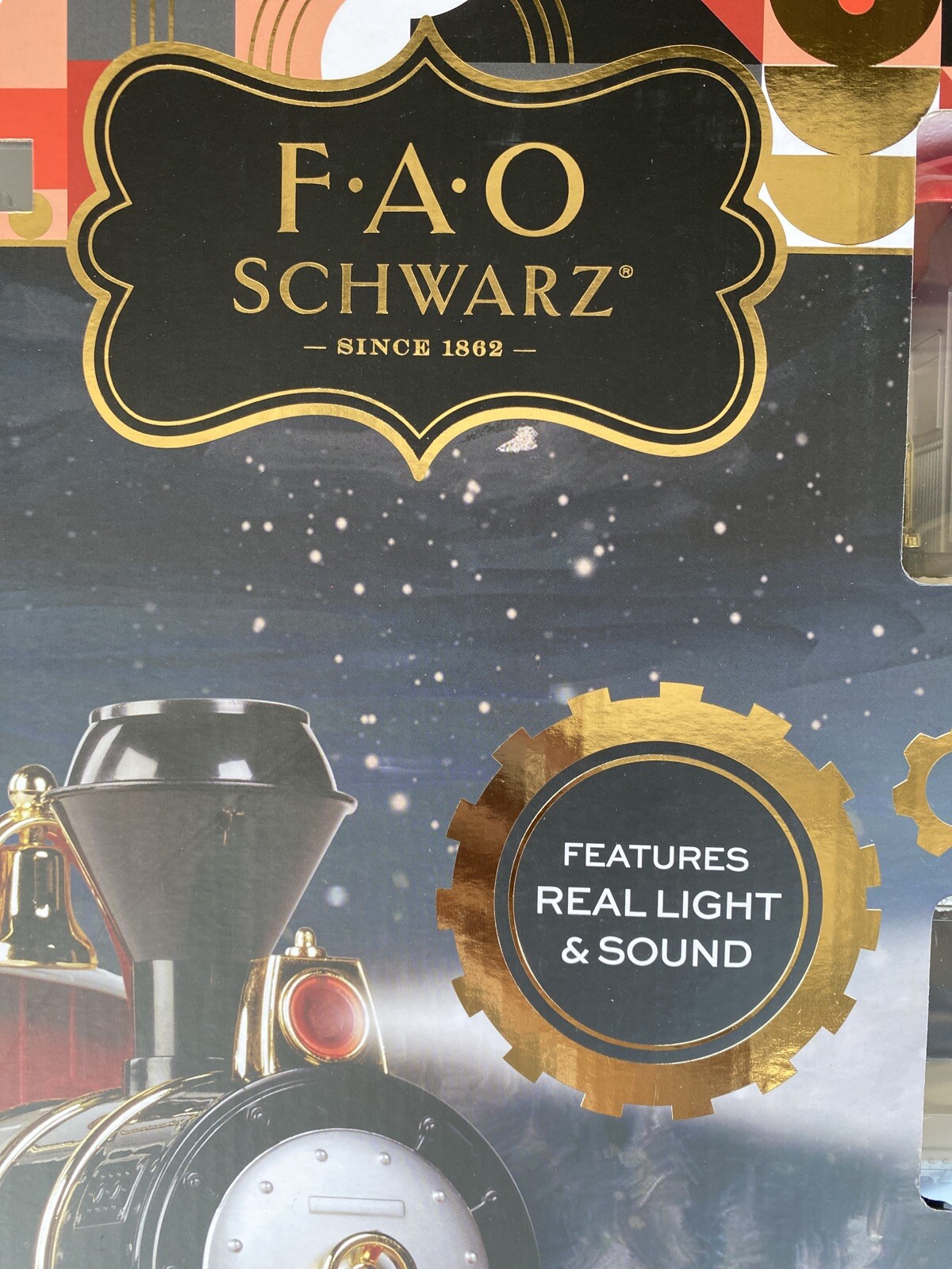 fao schwarz 34 piece train set