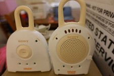 SONY BABY CALL NURSERY MONITOR NTM-910 RECEIVER, TRANSMITTER  AC ADAPTERS