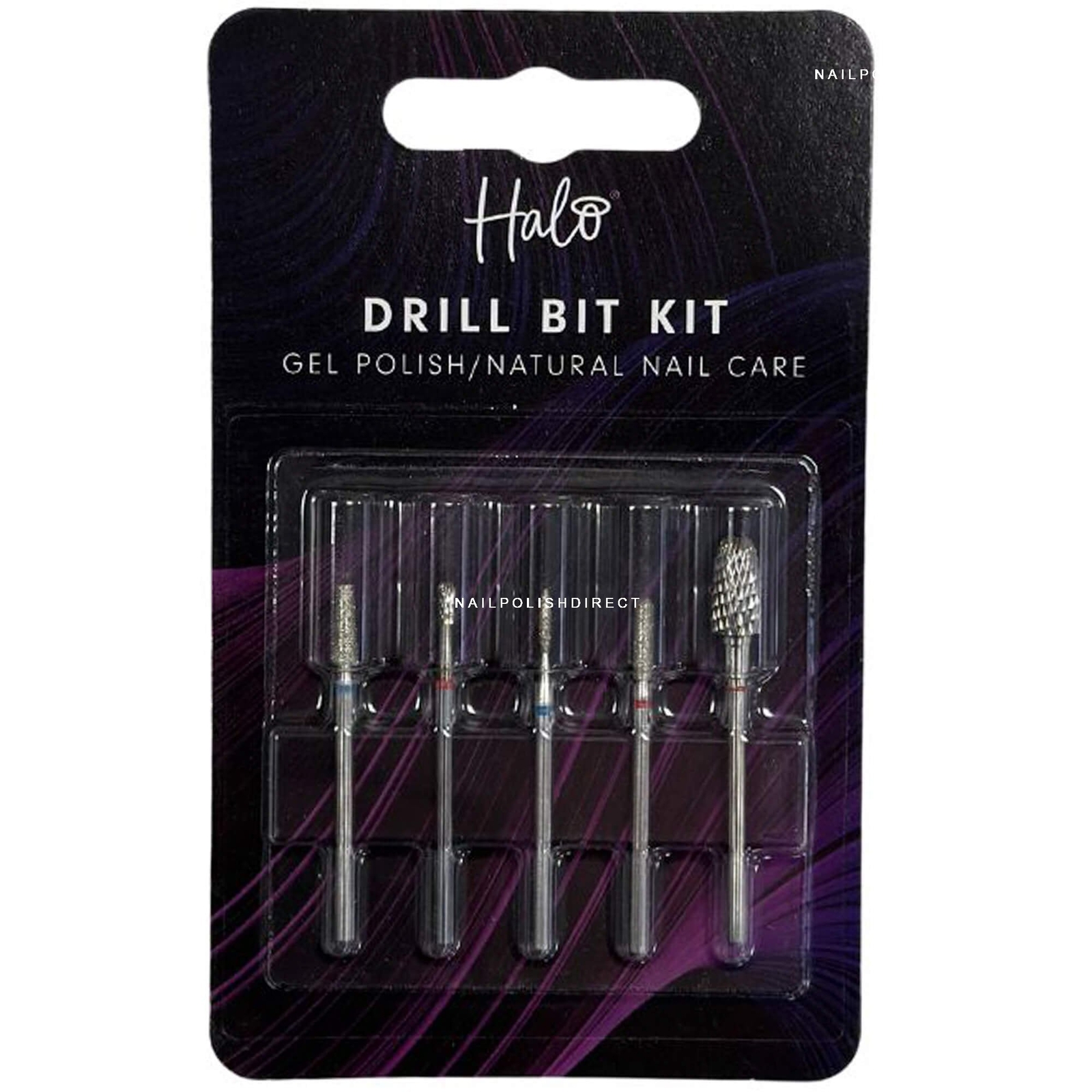 Halo Gel Polish/Natural Nail Care Drill Bit Kit (N530)