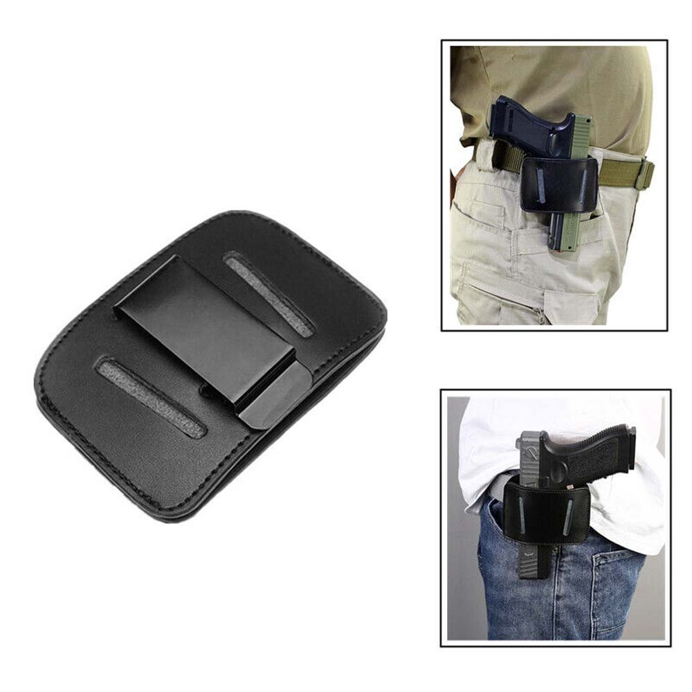 Leather Belt IWB OWB Gun Holster for Concealed Carry Left/Right Hand Pistol-image