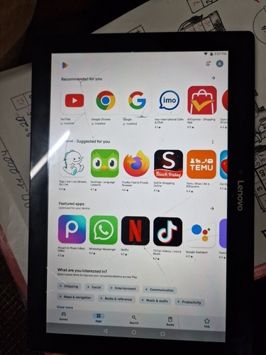 Lenovo Tab 2 A10-30 F Tablet 16 GB Android 5.1