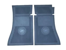 New Custom WIOMotorsport Datsun 1970-73 240z Rubber Floor Mats BLACK Z