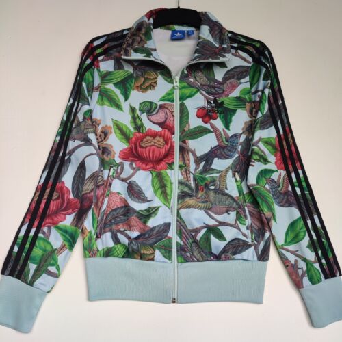 Adidas Originals Battle Of The Birds Firebird Tracksuit Top Jacket | Women's 10 - Picture 1 of 8
