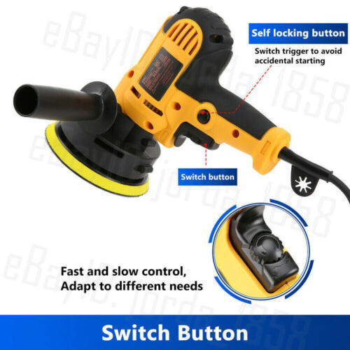 700W 125mm Car Polisher Electric Sander Buffer Portable Polishing Machine Waxer - Picture 2 of 12