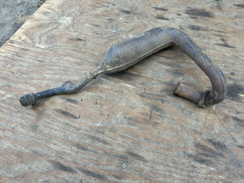 Yamaha DT125 DT175 MX175 1979-1981 cámara de expansión de escape 1980 Foto 3 de 4