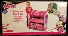 Disney Minnie Mouse 6 Bin Design and Store Toy Organizer by Delta Children