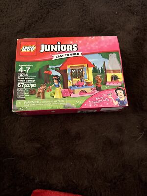 LEGO Juniors 10738 Snow White's Forest Cottage- New in Box 673419266772| 