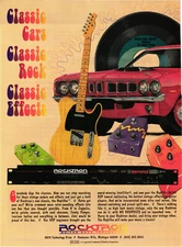 Rocktron Print Advert Classic Cars Classic Rock Classic Effects