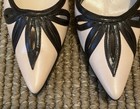 Enzo Angiolini Pink And Brown Sling Back Heels Size 6.5 3” Heel — photo 2
