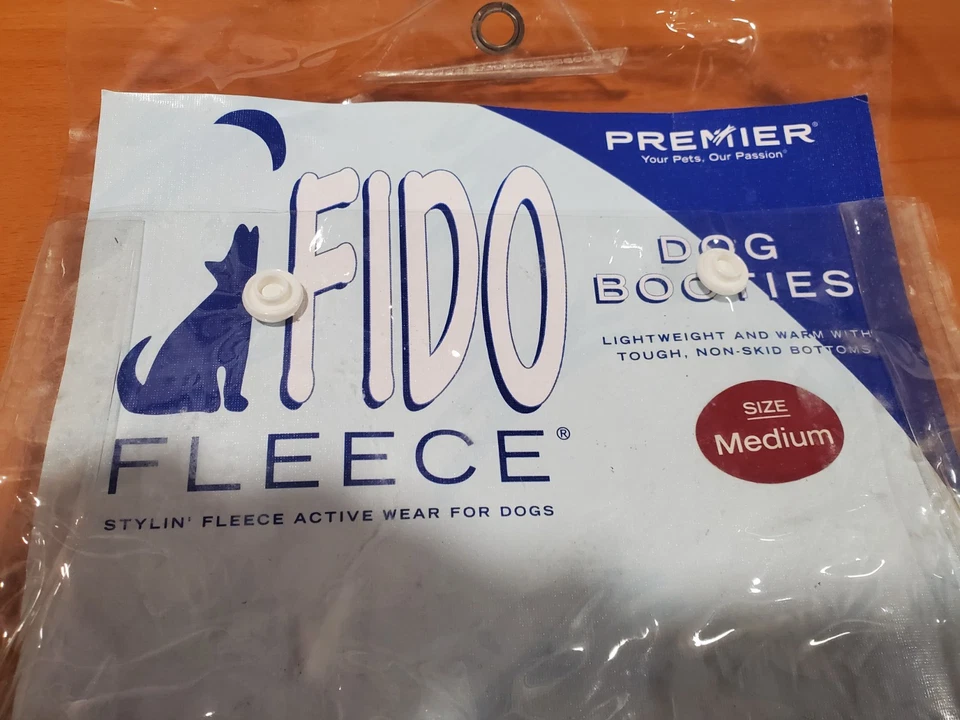FIDO FLEECE狗靴三 (3) 中号 — 第 2/2 张图片