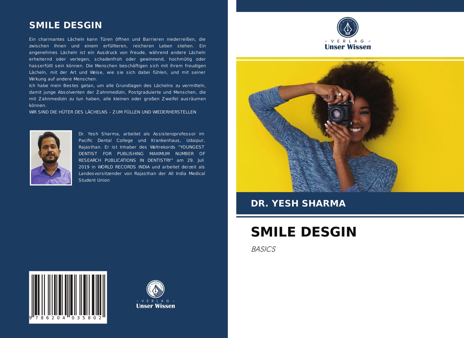 Thumbnail - Yesh Sharma | Smile Desgin | Taschenbuch | Deutsch (2021) | Basics |