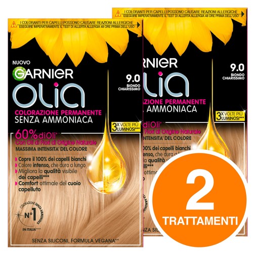 Garnier Olia Tinta Capelli Colorazione Permanente Trattamento Senza Ammoniaca - Foto 22 di 27