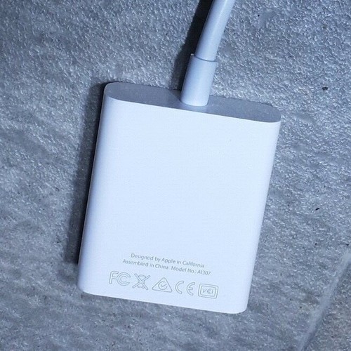 OB Apple Mini DisplayPort (Thunderbolt 2) auf VGA Adapter MB572Z/B Original a1307 - Bild 3 von 8