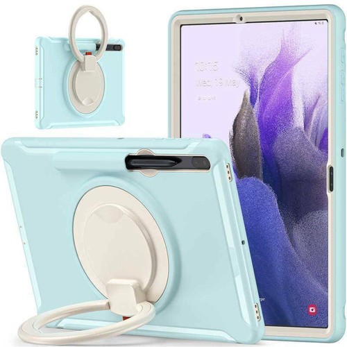 Für Samsung Galaxy Tab A A7 S6 Lite S7 FE/Plus stoßfeste Hartschale Ständer Hülle Cover - Bild 52 von 115