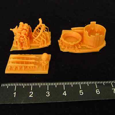Fiat CR.42 Falco. Propeller Cowling Engine 3D Printed for Scale Kit 1:72 MDR7298