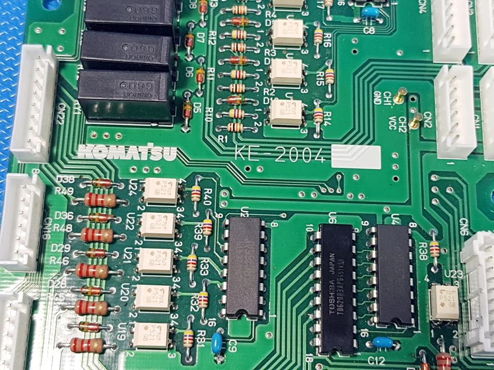 Komatsu KE-2004 Interface Board PCB 30009100 2  Inkl. MwSt - Bild 2 von 4