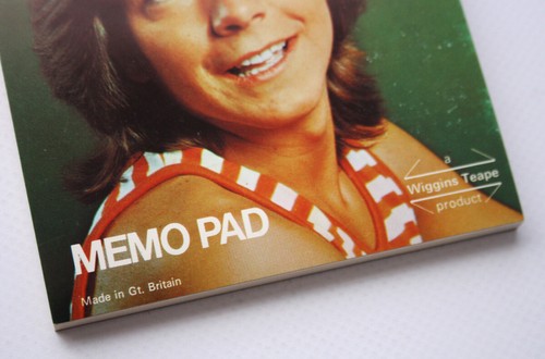 SELTENES VINTAGE 70ER JAHRE DAVID CASSIDY MEMO PAD NOTEBOOK PERÜCKEN TEAPE GT. BRITAIN NEU - Bild 2 von 5