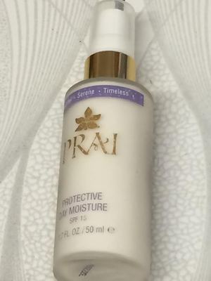 2 X PRAI PROTECTIVE DAY MOISTURE SPF 15 - 1.7 OZ/50 ML EACH - NO BOX