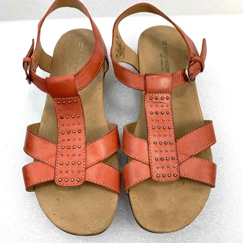 NATURALIZER Summer Leather Sandal - Women's 10 - Picture 2 of 11