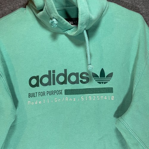 Adidas Suéter Adulto Mediano Verde Kaval Gráfico Sudadera con Capucha Pullover Para Hombre - Imagen 2 de 12