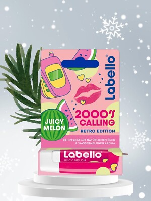 Labello Lippenpflege Retro Edition 2000 Calling Juicy Melon , 4,8 g