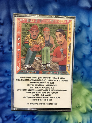 Bust It! ; CASSETTE TAPE, FACTORY SEALED (TONE LOC, ICE CUBE, YOUNG MC, YO YO )