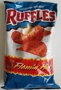 flaming hot ruffle