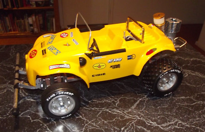 Buggy Vintage 1/8 TOMO LUPUS Moteur OS, Radio, Occasion Bon état