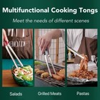 Stainless Steel Pizza Spatula and Cooking Tongs Set, Multi-Purpose  — photo 3