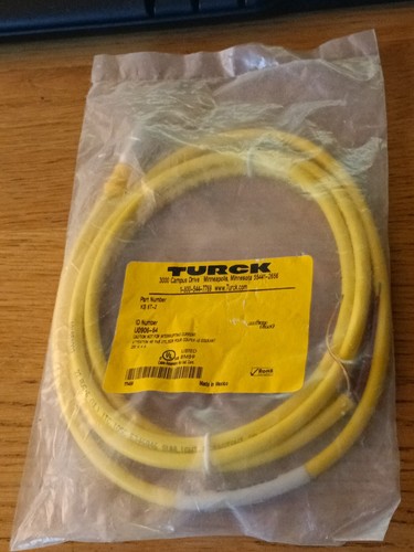 Turck KB 6T-2 de un solo extremo 1/2 in hembra, recto, 2 m, PVC, serie Microfast - Imagen 2 de 2