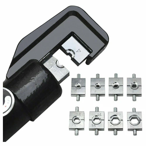 16T Presszange Hydraulische Crimpzange Quetschzange Kabelschuhe Zange 4mm-70mm² - Bild 3 von 13