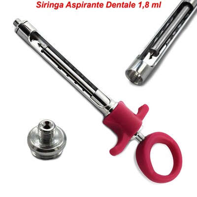 Siringa per anestesia ASA DENTAL Senza anello 0480 5
