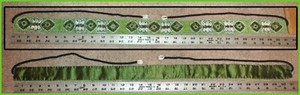 African or Indian COWRIE SHELL & SEED BEAD TRIBLE BELT - SUBPERB Condition!