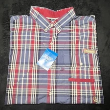 Columbia Men’s Performance Hunting Gear Size XXL Plaid Multicolored Red/Blue NWT