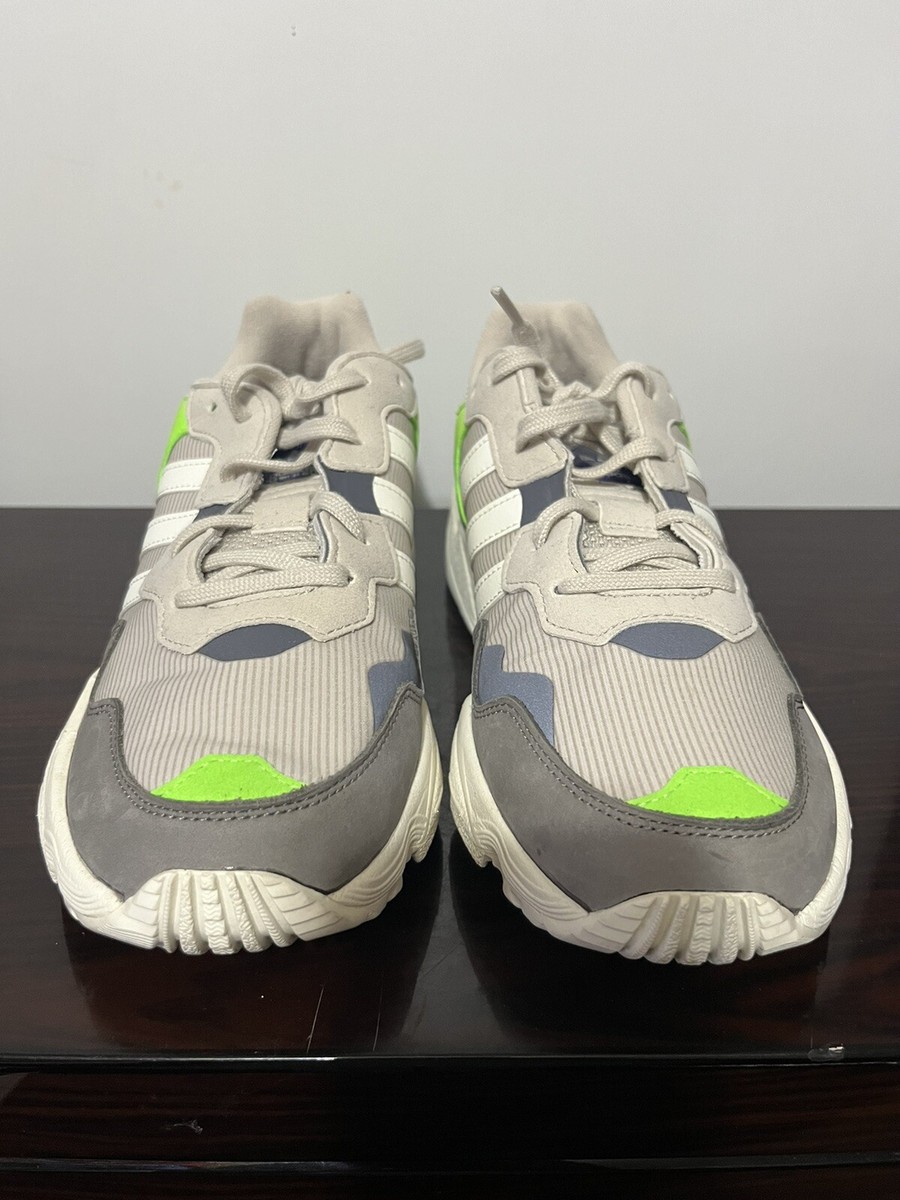 Adidas Yung-96 Boys Shoes Size 6 Color: Taupe/Grey/Lime G27414