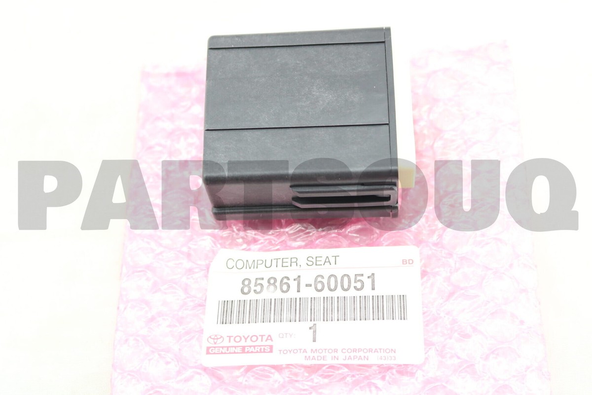 8586160051 Genuine Toyota COMPUTER, SEAT CLIMATE CONTROL 85861