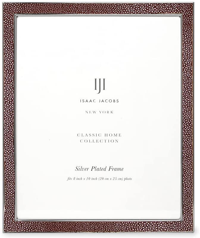 Isaac Jacobs Leather with Metal (Vertical & Horizontal) Picture Frame ...