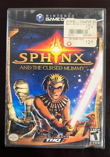 Sphinx and the Cursed Mummy - Nintendo GameCube - getestet siehe Fotos