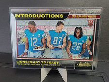 2023 Panini Absolute Hooker, LaPorta, Gibbs Rookie Introductions #20 Rookie