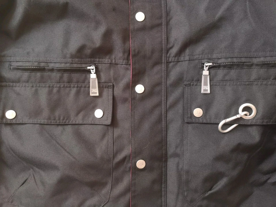 CAT GIUBBOTTO CATERPILLAR GIACCA WORKWEAR JACKET UOMO BLACK - Imagen 3 de 4