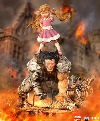 Iron Studios Albert and Elsie-Dee Figurine X-Men Art Scale 1/10 Model Statue Toy