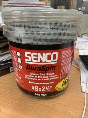 Senco DuraSpin Collated Screw #8 X2 In. Decking To Wood - Foto 8