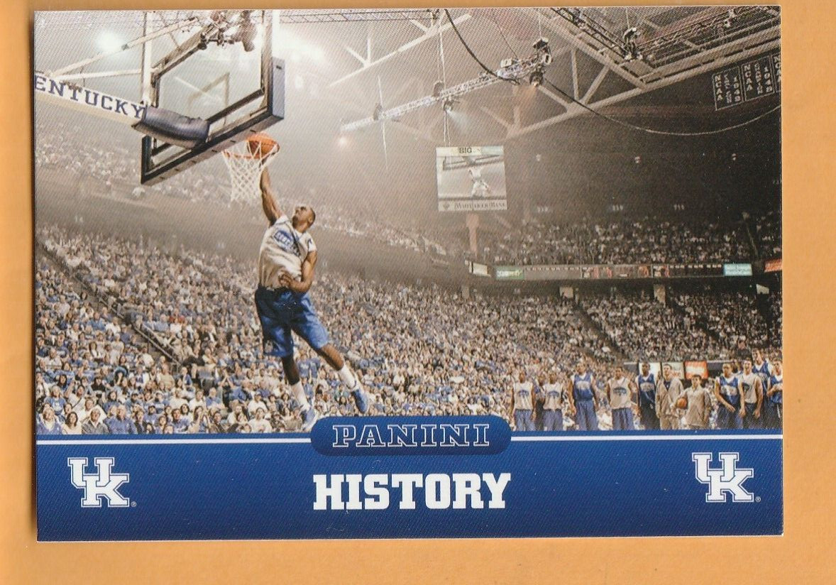 Patrick Patterson Kentucky Wildcats 2016 Panini #8 History Card
