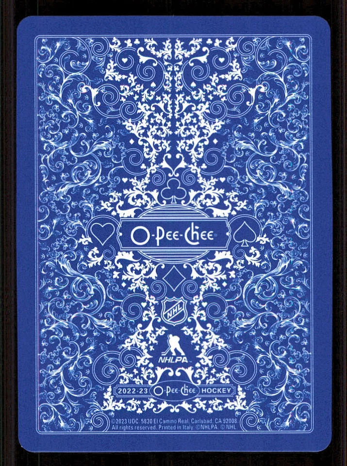 2022-23 O-Pee-Chee Playing Cards #3CLUBS Matty Beniers - Image 2 of 2
