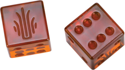 Kizer Cutlery Yellow PEI Ultem Dice Set of 2 SZ101