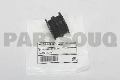 54613JD18C Genuine Nissan BUSH-REAR STABILIZER 54613-JD18C | eBay