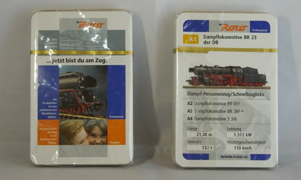 Roco Quartett Kartenspiel ...jetzt bist du am Zug 1 Stück