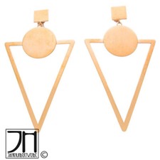 Liebeskind Steel Rotgold vergoldete Ohrringe Ohrstecker ohne Stein silver gilt