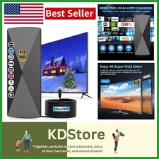 2025 Signal Booster Indoor/Outdoor TV Antenna - 450 Channels, 1200 Miles Range